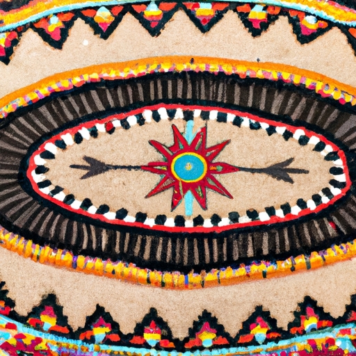 Traditional Native American Floor Area Rug Selection